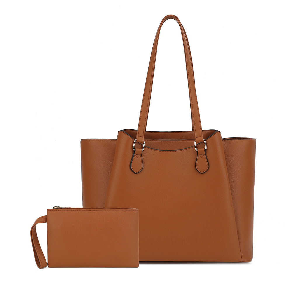 Wallets - Tragetasche für Damen, Große PU-Leder Schulterhandtasche