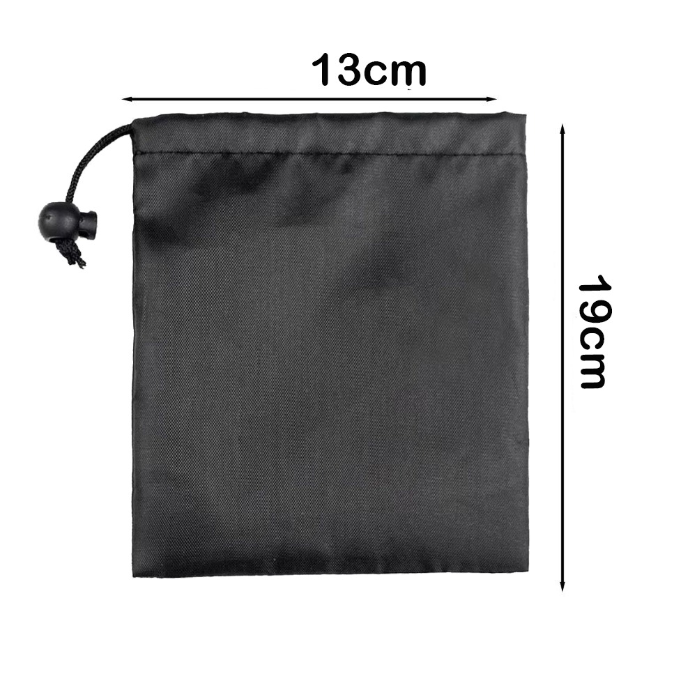 Cosmetic Bags - Neuer Kordelzugverschluss-Aufbewahrungsbeutel aus Nylon, wasserdicht, schwarze