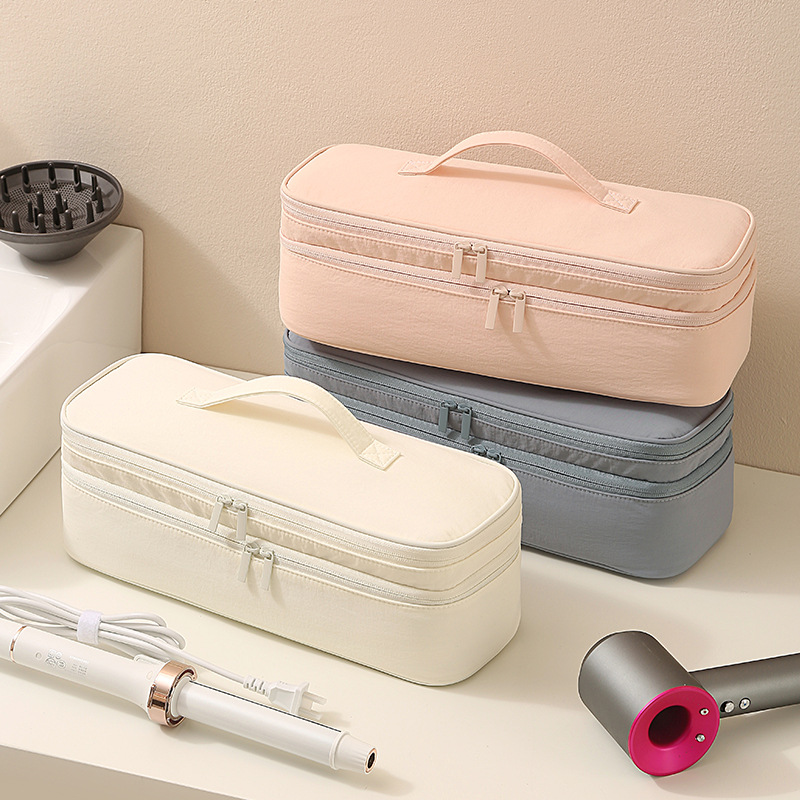Cosmetic Bags - Tragbare Doppelschichtige Tragetasche für Haartrockner Reise-Aufbewahrungstasche