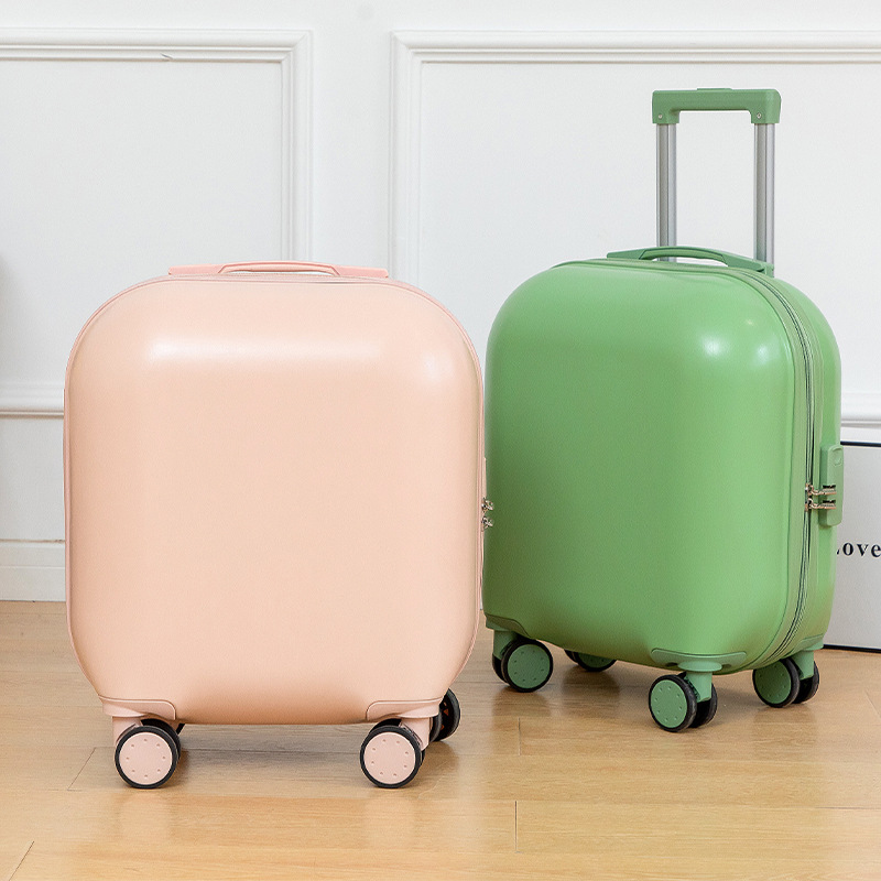 Cabin Size Lightweight Travel Trolley - Trendiger 20-Zoll-Koffer in Bonbonfarben, leicht, Kabinengröße,