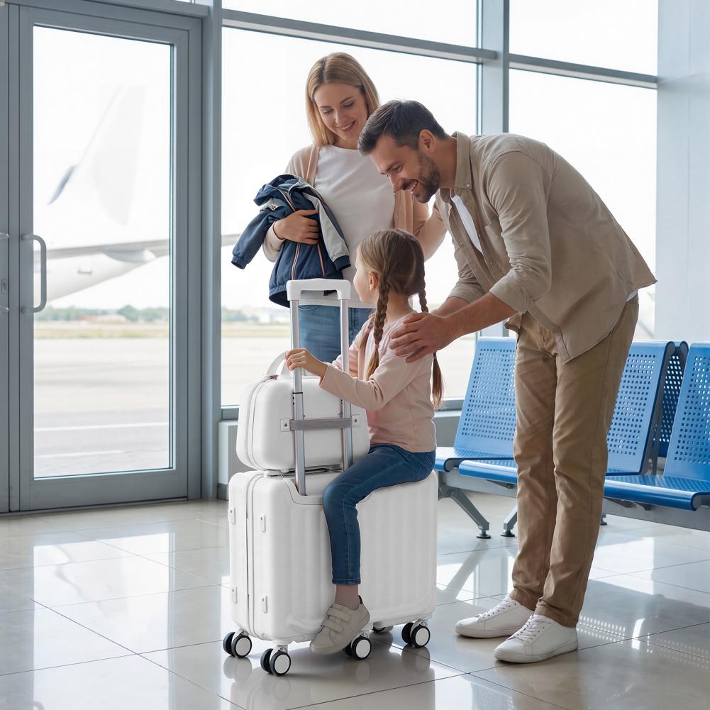 20 Zoll Kinder-Reisekoffer mit – Kids Ride On Suitcase Scooter Bewertung und Preis