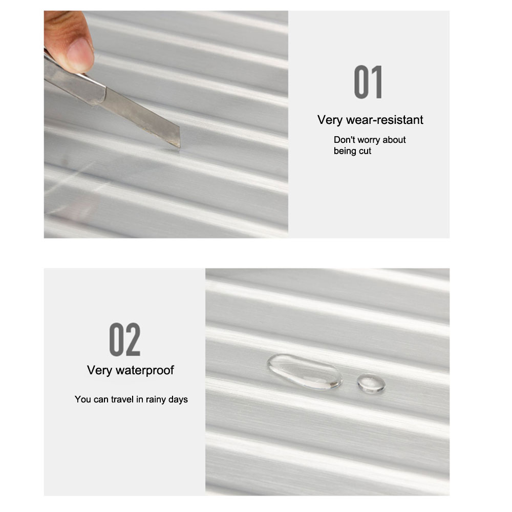 Transparente PVC-Gepäckabdecku – Luggage Protective Cover Transparent Bewertung und Preis