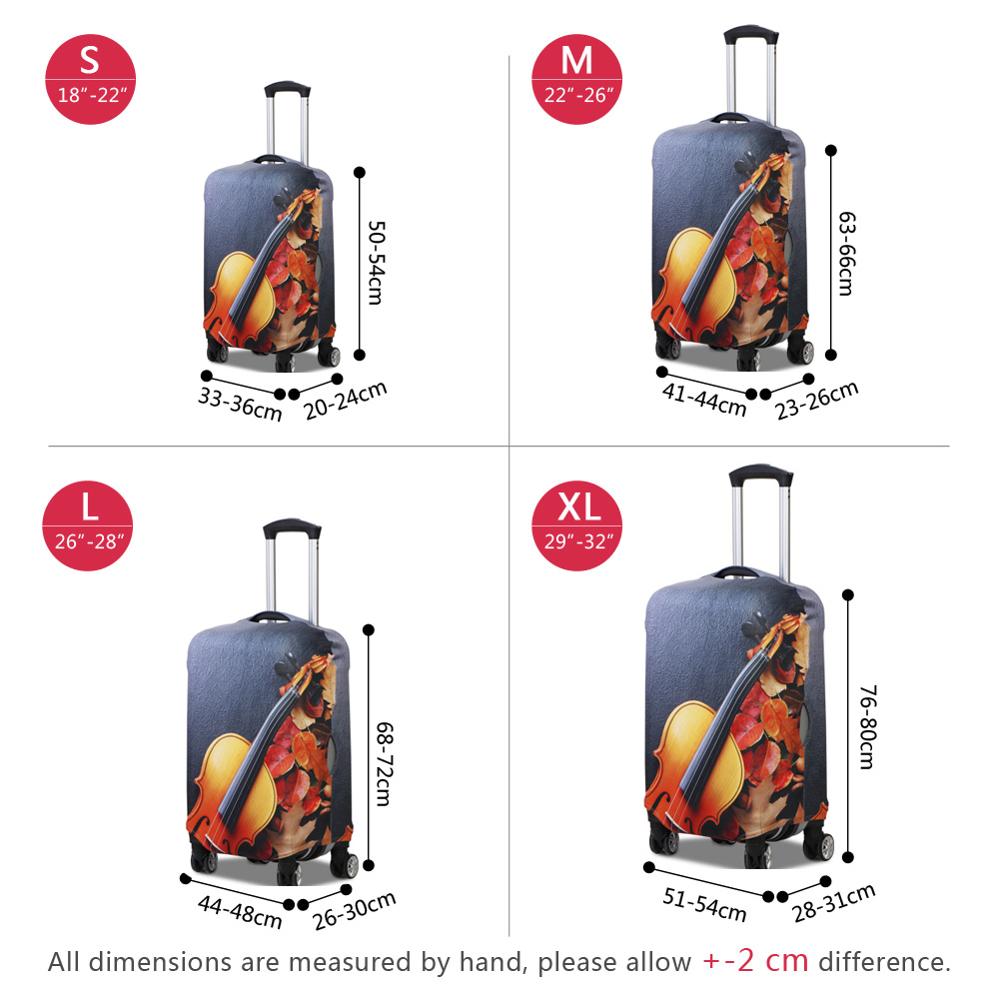 Damen Maßgefertigter Cartoon-P – Waterproof Suitcase Cover Protector Bewertung und Preis