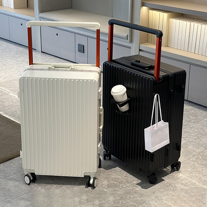 Neuer Koffer mit breitem Griff – Aluminum Frame Carry On Luggage Bewertung und Preis