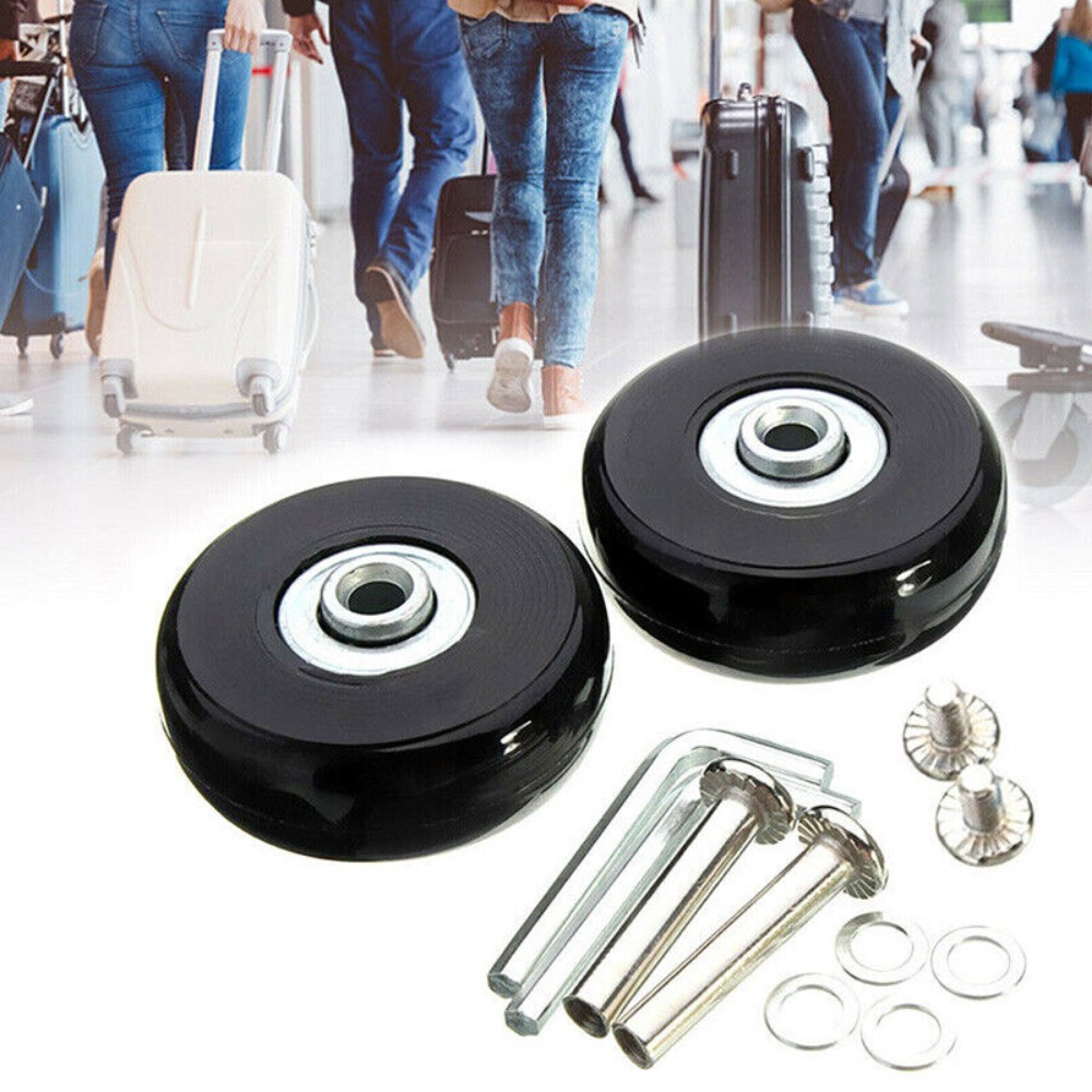 2Pcs Ersetzen Räder Mit Schrau – Silent Replacement Luggage Wheels Bewertung und Preis