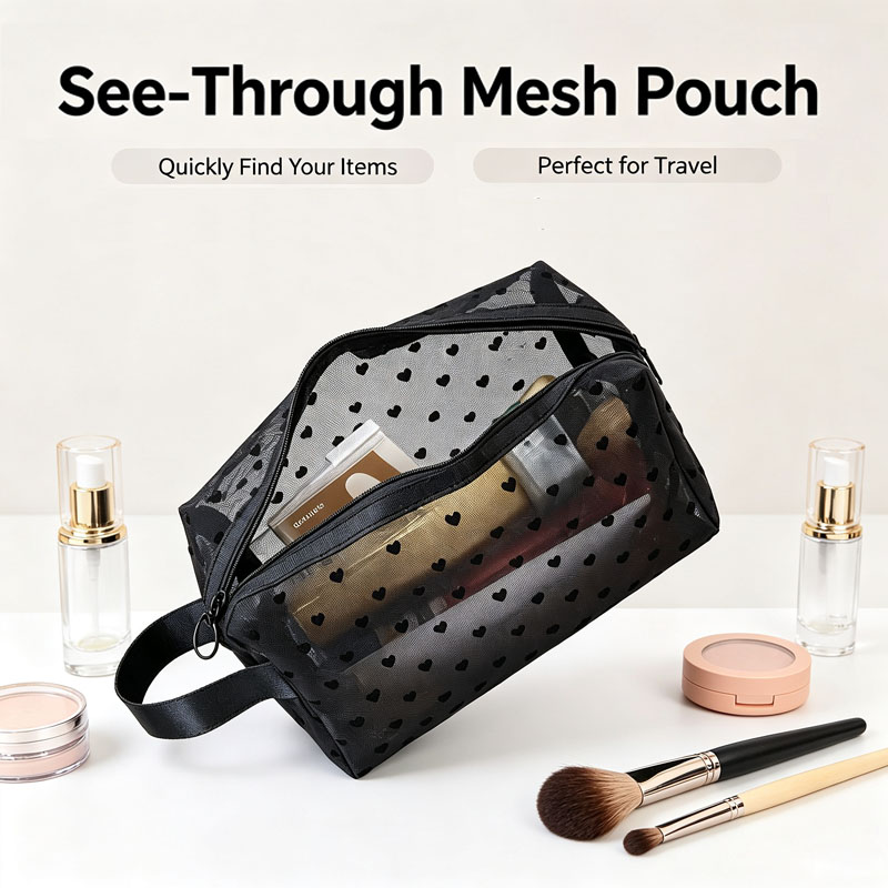 Toilettentaschen, Damen-Mesh-B – Cosmetic Bags Bewertung und Preis