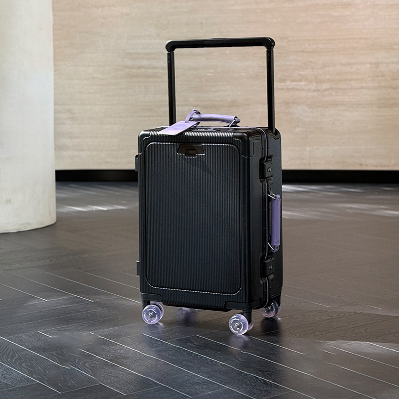 20/24/26 Zoll Reisekoffer mit  – Aluminum Frame Carry On Luggage Bewertung und Preis