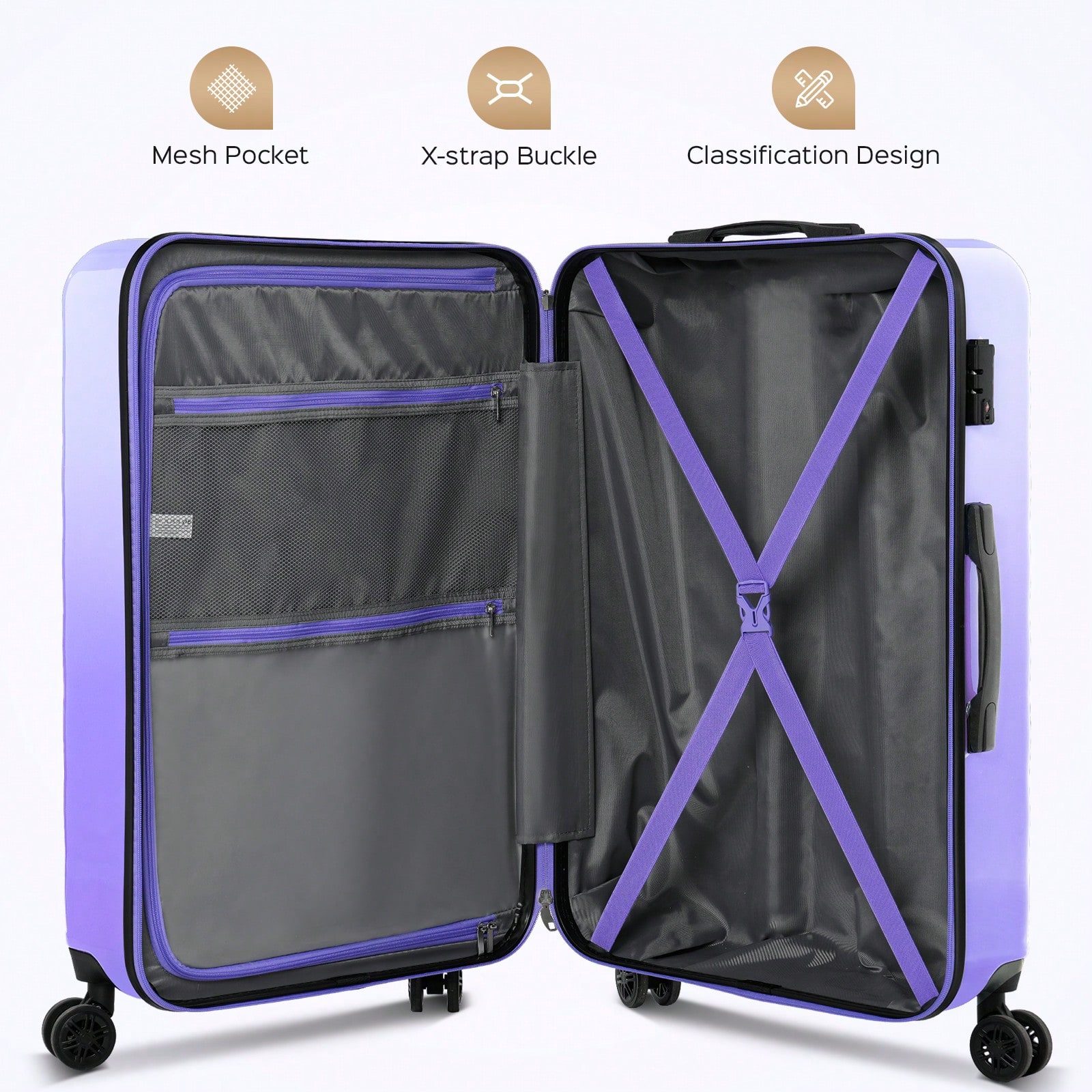 20/28 Zoll Hartschalen-Koffers – Spinner Wheel Rolling Suitcase 20 Inch Bewertung und Preis