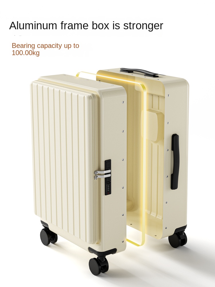 Gepäck mit seitlicher Öffnung, – Aluminum Frame Carry On Luggage Bewertung und Preis